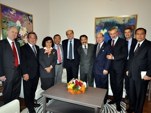 Une rencontre d hommes politiques ASEAN-Italie